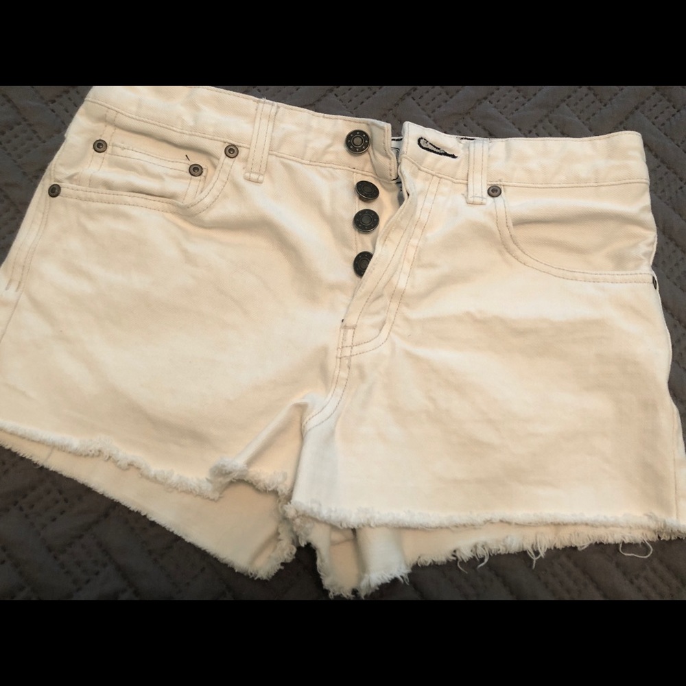 White shorts